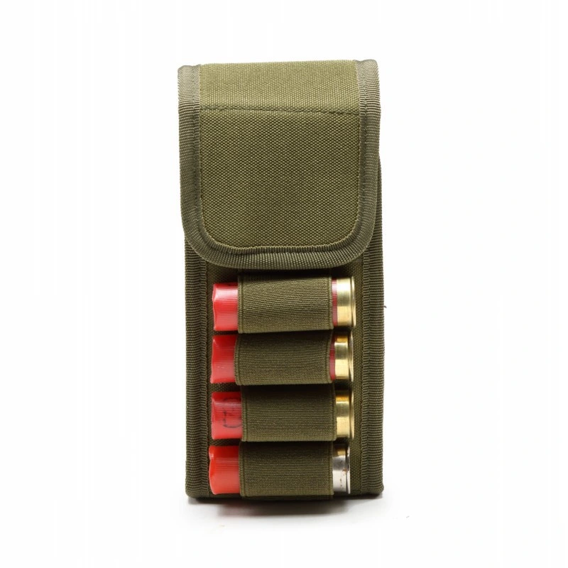 Tactical Shooting Bag Portable Molle Attachment 16 Shells Button Holster Cartridge Case