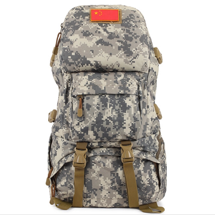 Outdoor Tactical Rucksack Trekking Military Camouflage Backpack (RS-LW885A)