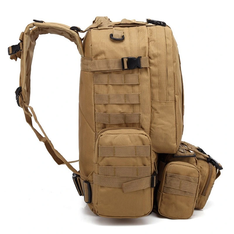 Combat Outdoor Climbing Hiking Camping Combo Pack Multifunction Tactical Bag