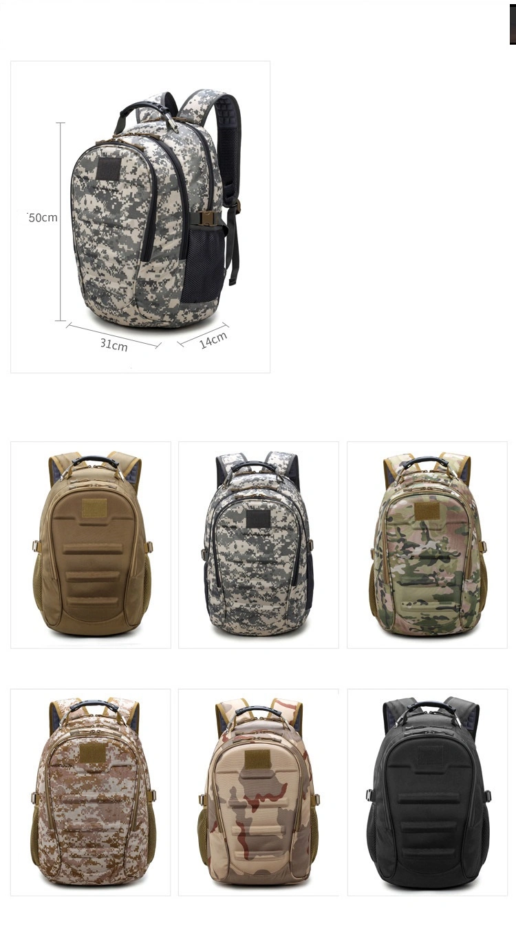 Military Shoulder Assault Army Tactical Outdoor Combat Camouflague Laptop Luggage Backpack 8817