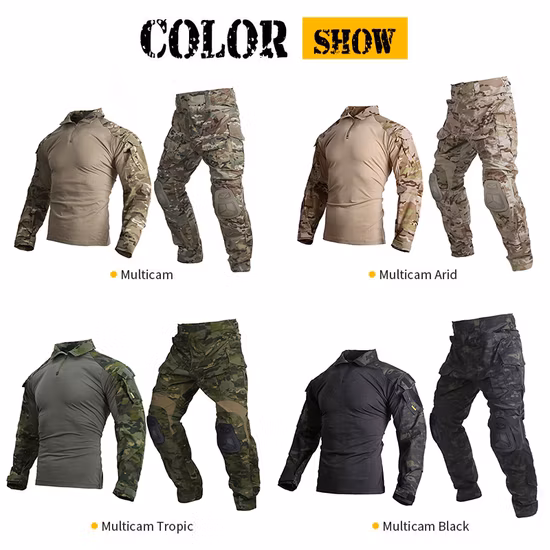 Emersongear G3 Nc50/50 Combinaison d'uniforme tactique de combat Multicam