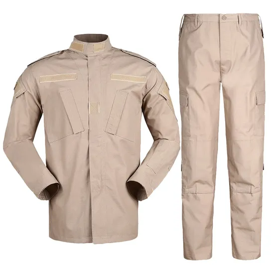 Kaki Outdoor Tactical Sports Polyester/Coton Rip-Stop Vêtements Costume