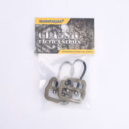 Sangle de pistolet à boucle en plastique militaire à deux points de haute qualité